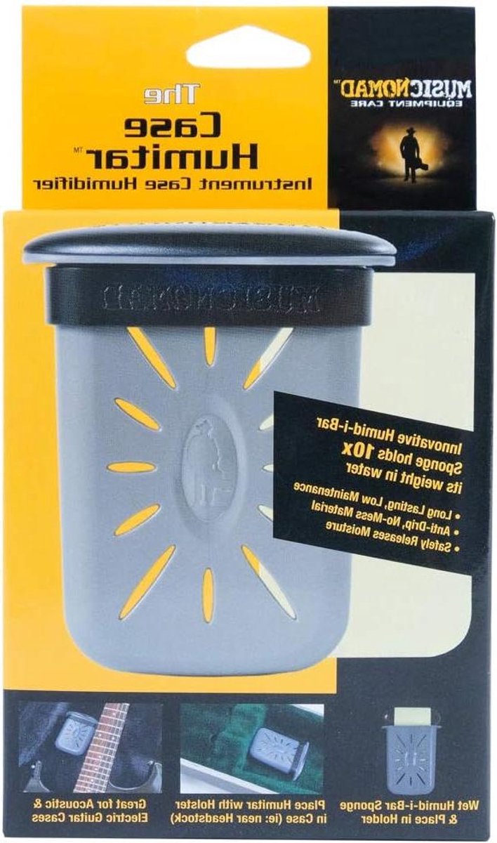 Instrument Luchtbevochtiger - Case Humidifier - Instrument Onderhoud - Druppelvrije Spons - 7.62 x 1.27 x 9.53 cm - Grijs