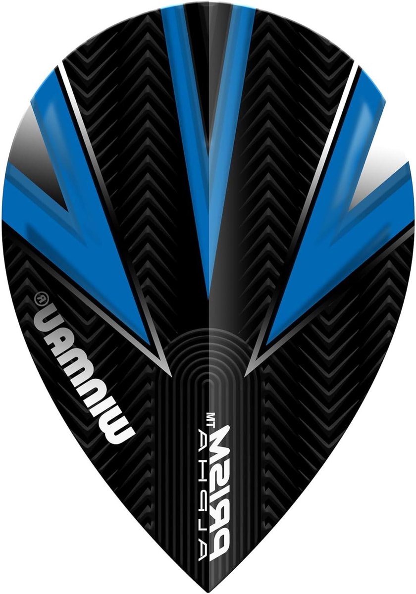 Dart Vluchten - Vliegjes - Precisie Darts - Extra Dik - 3 Stuks - Blauw Rood