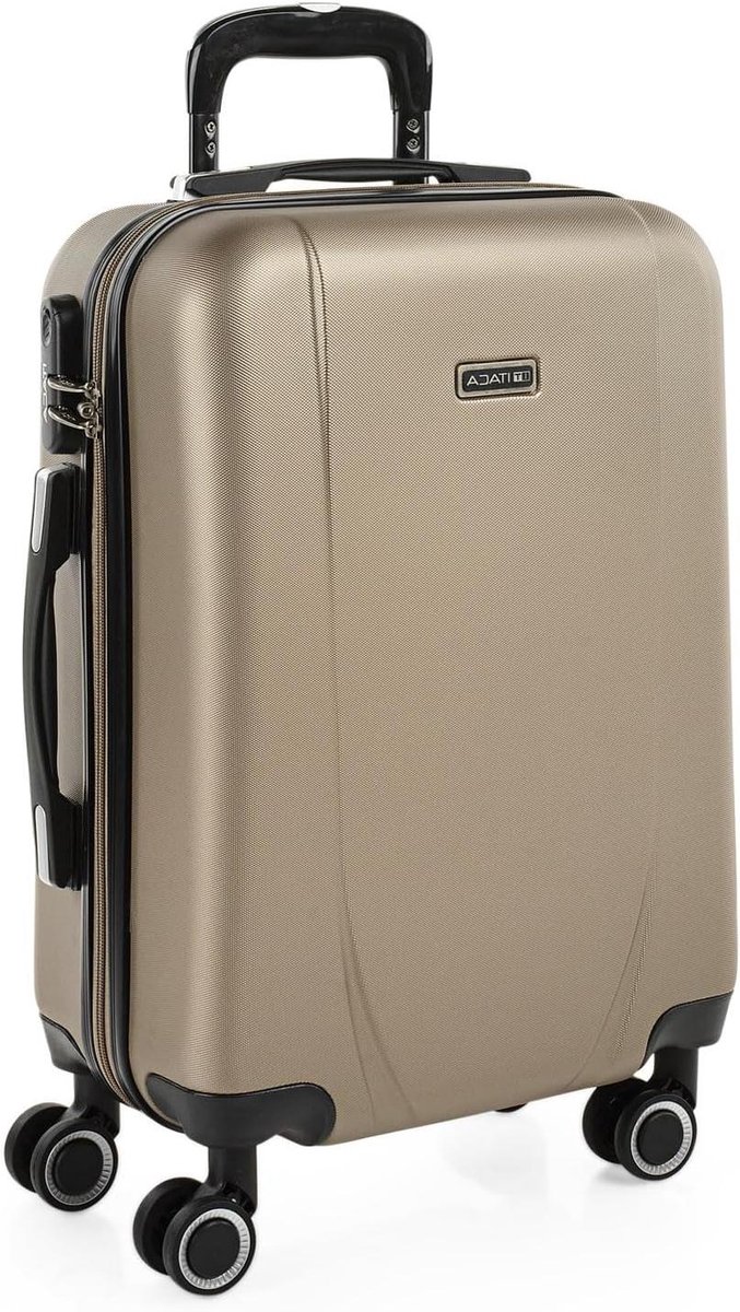 Reiskoffer Set - Bagage Koffers - Veilig Opbergen - Twee Maten - 30 x 50 x 70 cm - Zwart