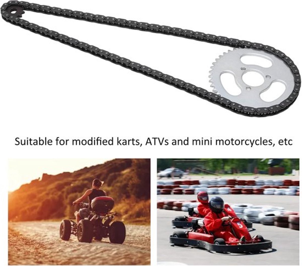 Vt products - T8F Tandwielketting - Stalen Motor - Duurzaam en