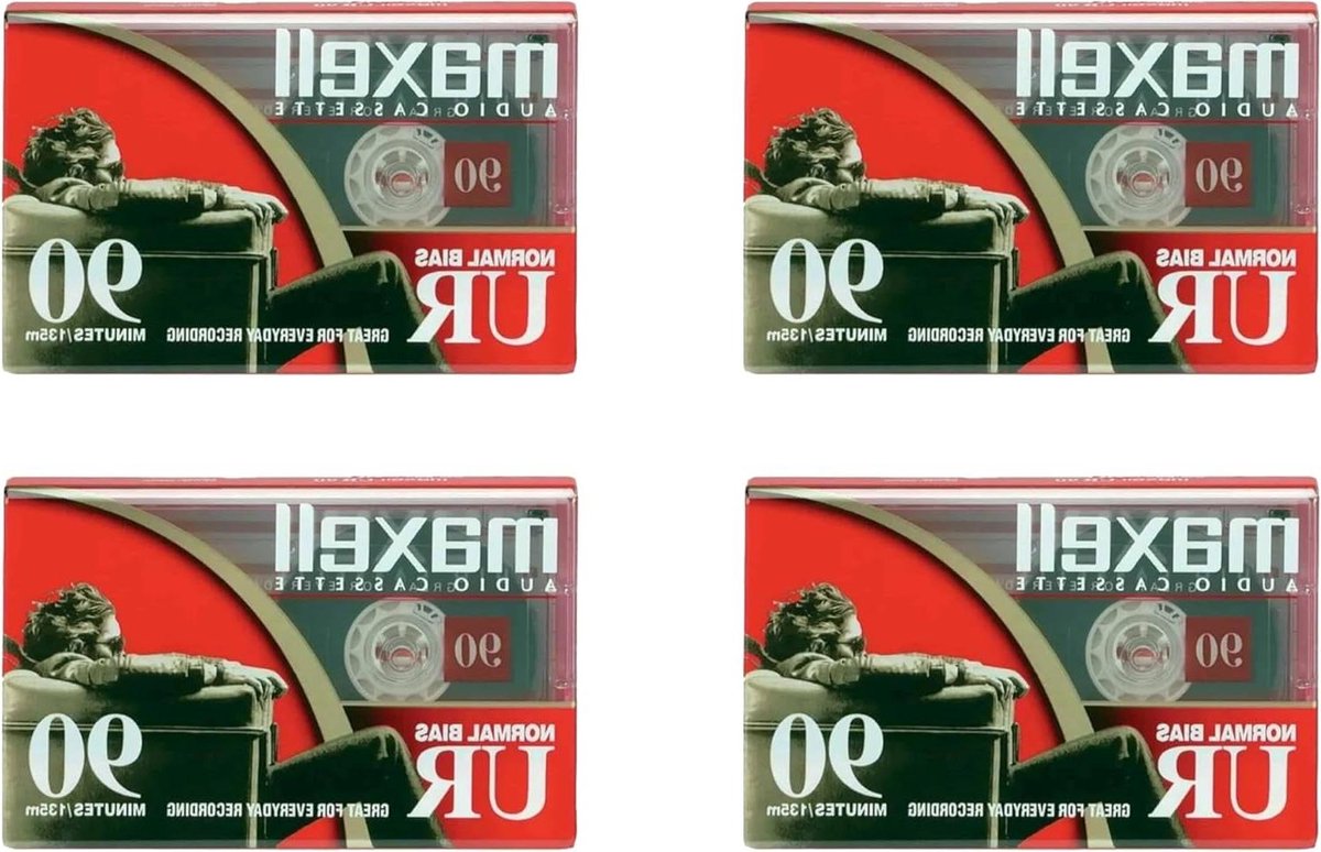 Audio Cassettes - Cassettebandjes Muziek - Muziek Opnemen - Normal Bias - 20 Stuks - Zwart