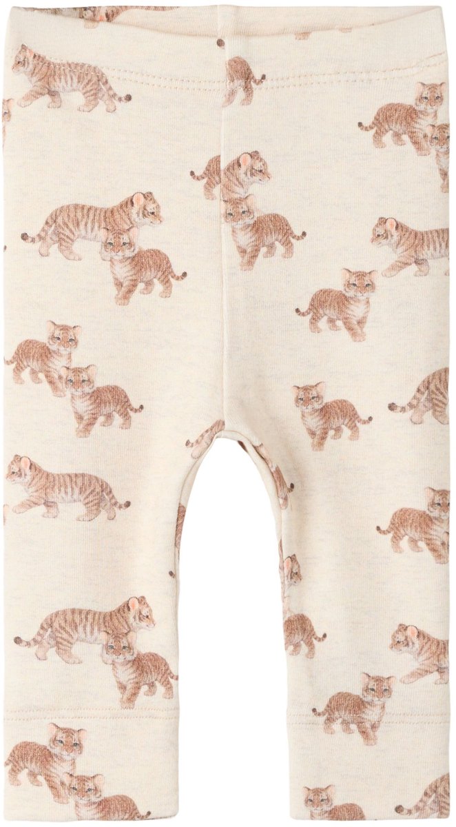 Name it Legging Print ribgebreid
