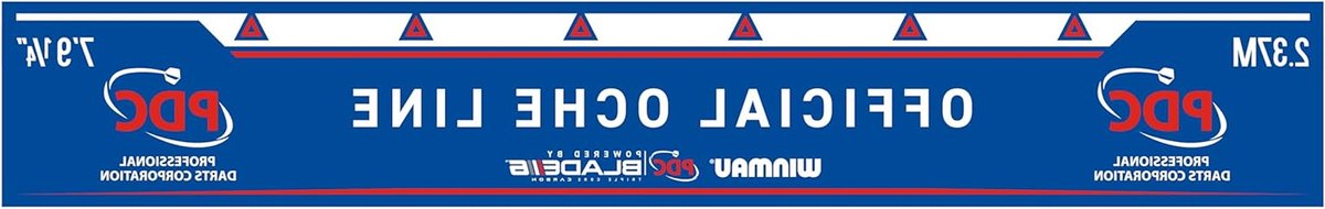 Darts Oche Lijnen - Werplijn Dartbord - Precisie Dart Spel - Hoge Zichtbaarheid Ontwerp - Standard - Blauw