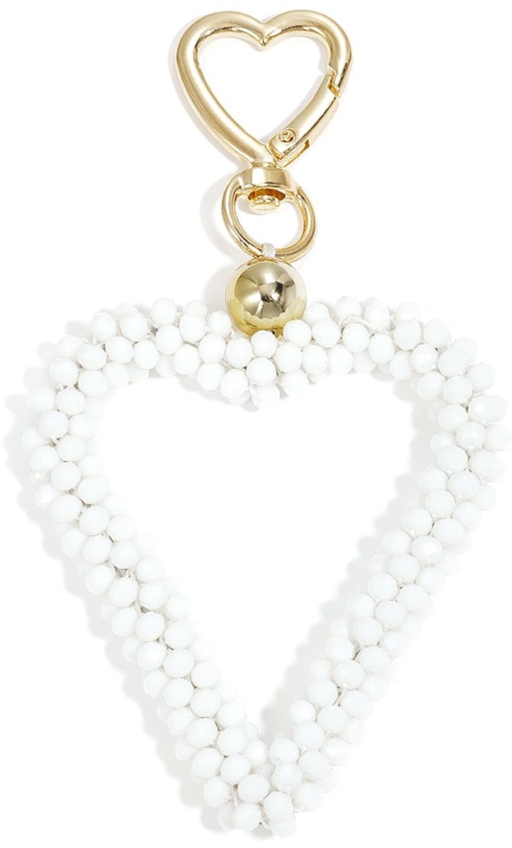 Keychain Heart Casual Crystal Daily Accessories