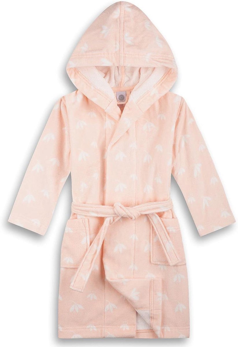 Badjas Meisjes - Ochtendjas Peuter - Na het bad - Soepele stof - 1-Pack - Roze
