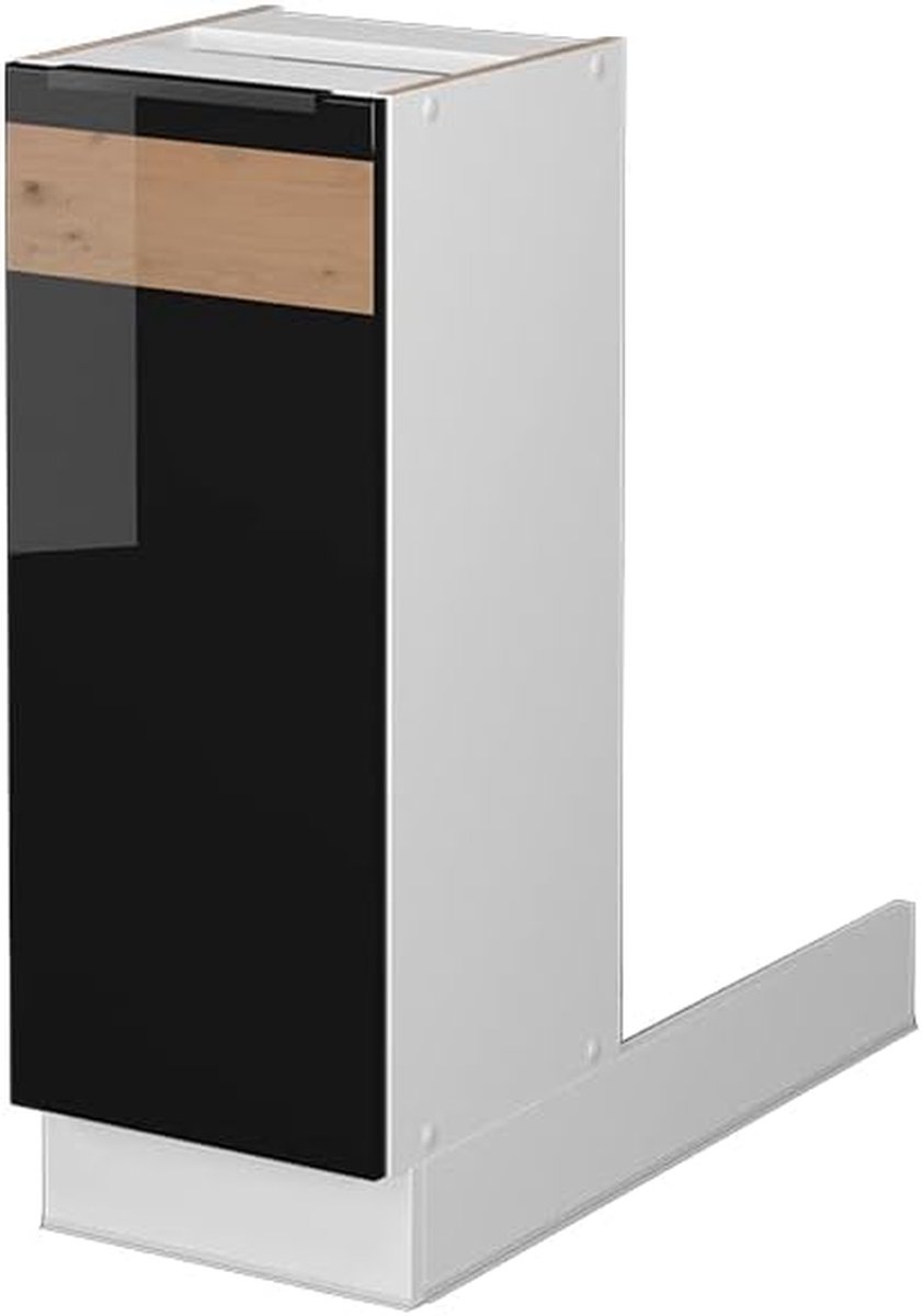 Keukenkast 30 cm - Onderkast Keuken - Keuken Opbergen - Soft-close scharnieren - 30 x 82 x 30 cm