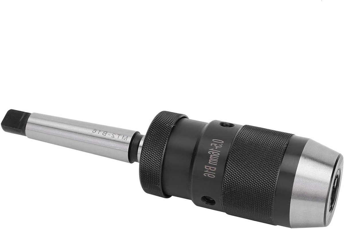 Zelfspannende Boorhouder - Sleutelloze Boorhouder - Nauwkeurig Boren - Groot Spanbereik - 05-16 mm - Zilver