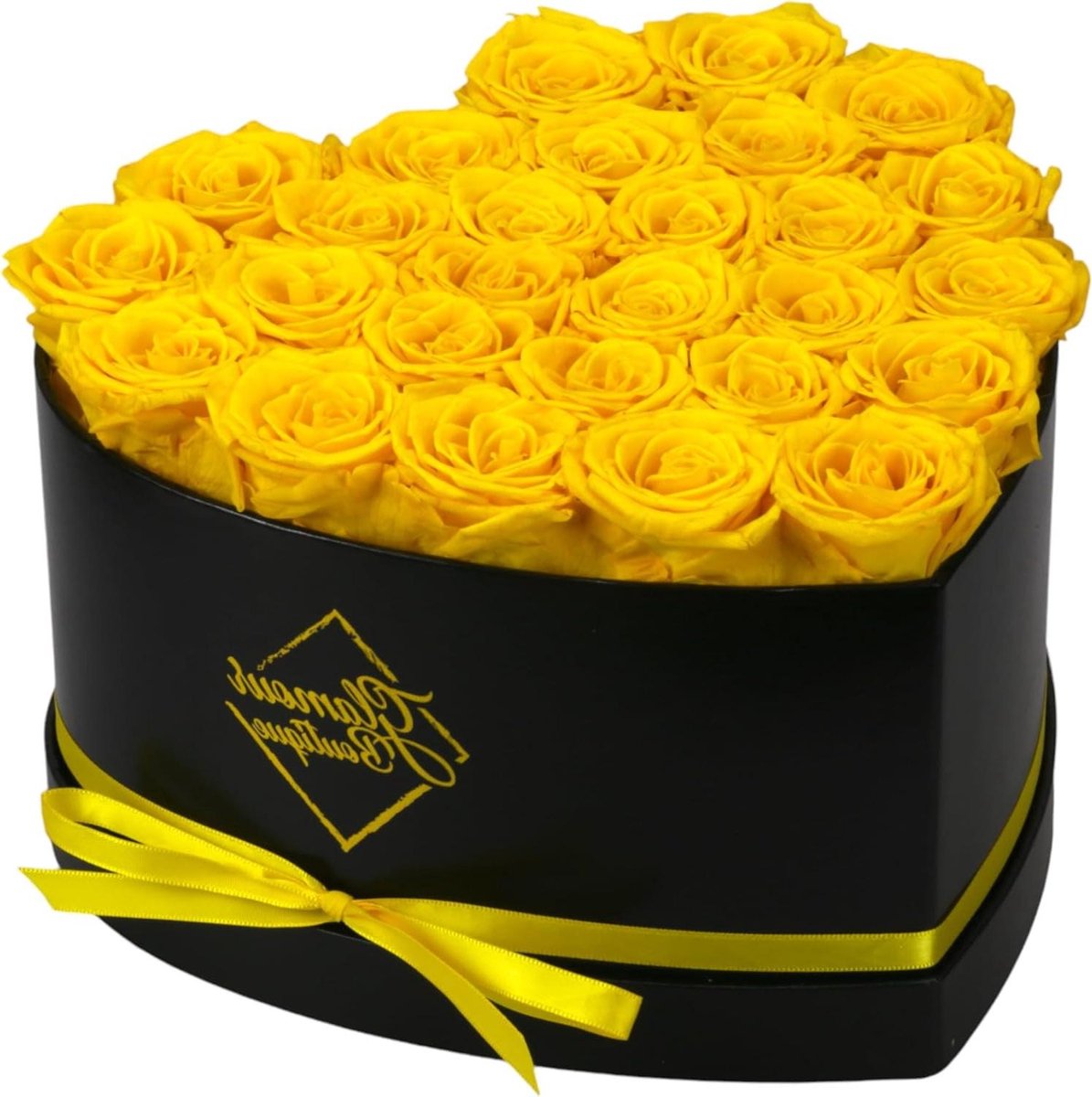 Bewarede Rozen Doos - Eeuwige Rozen - Decoratie en Cadeau - Blijft 3 Jaar Goed