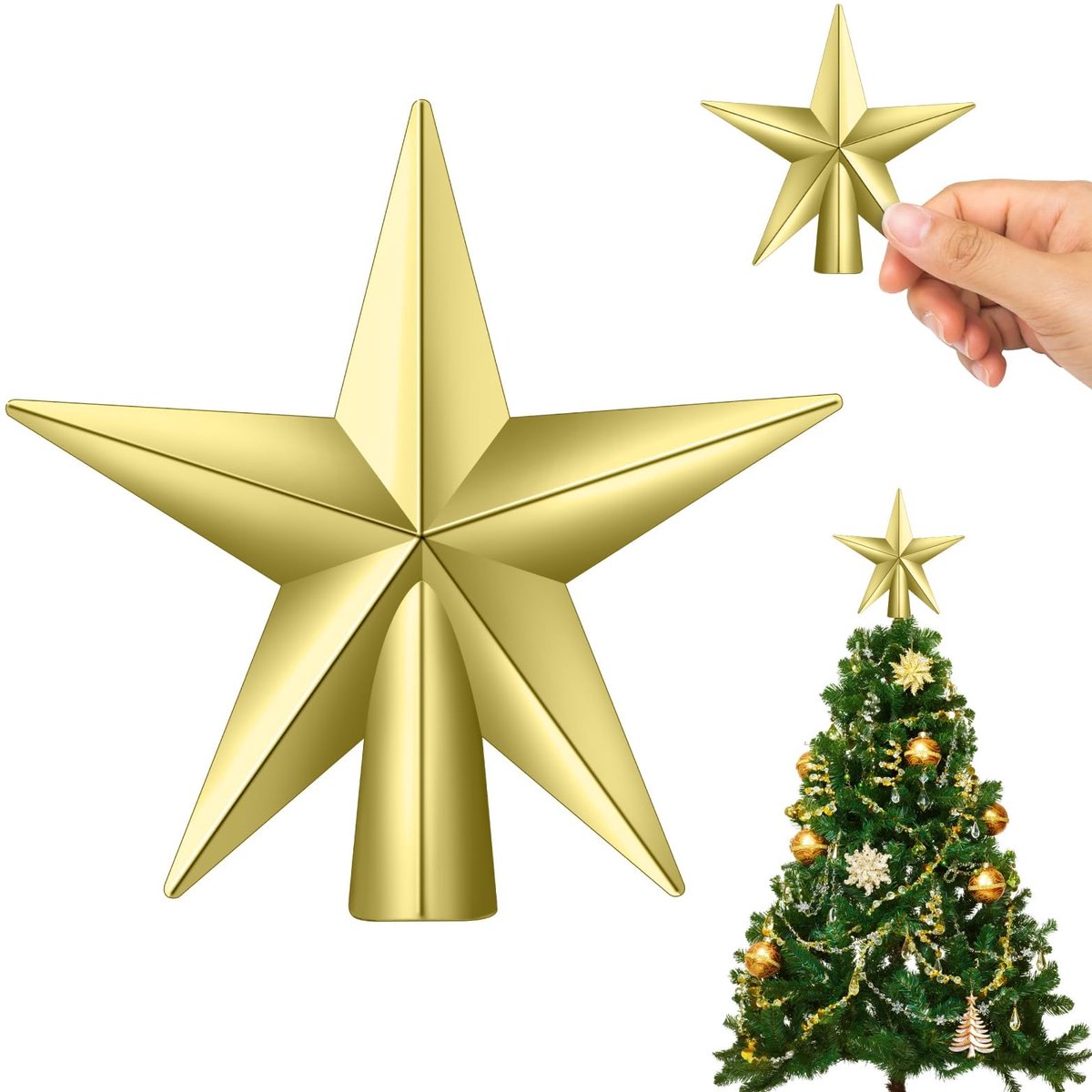 Kerstboompiek, 8,5 cm, decoratie voor Kerstmis
