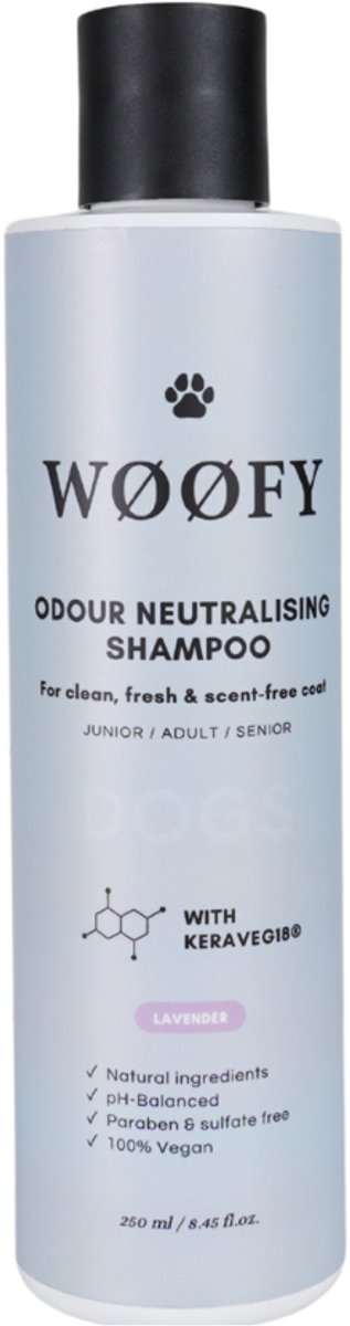 WØØFY Odour Neutralising Shampoo - 250ml - Lavender
