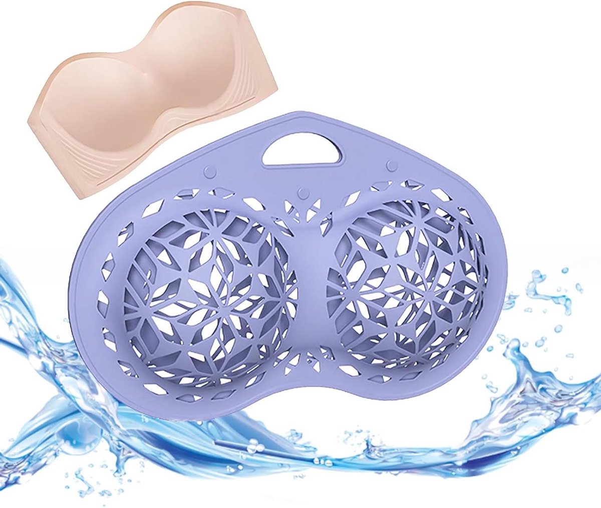 Waszak voor Beha - Lingerie Net - Fijne Was - Siliconen Materiaal - 25.4 cm - Zwart