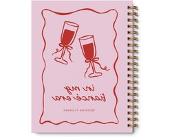 Bruiloft Planner - Trouwplanner Agenda - Trouwdag Organiseren - Geleide Planning - A5 formaat - Fiancé Timeper