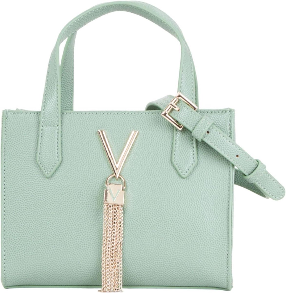Divina Handtas - Schoudertas Dames - Dagelijks Gebruik - Stijlvol Accessoire - 20 x 16.5 cm - Ghiaccio
