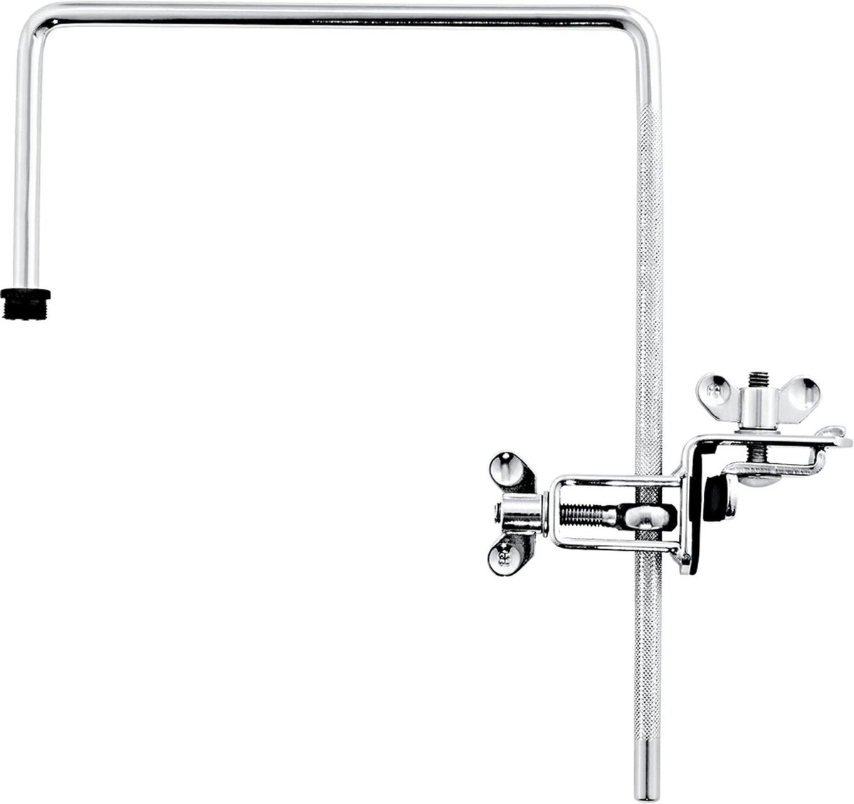 Microfoon Klem - Drum Microfoonhouder - Basdrum Opnemen - Bevestiging aan Hoepel - 6 x 22 x 28 cm - Chroom