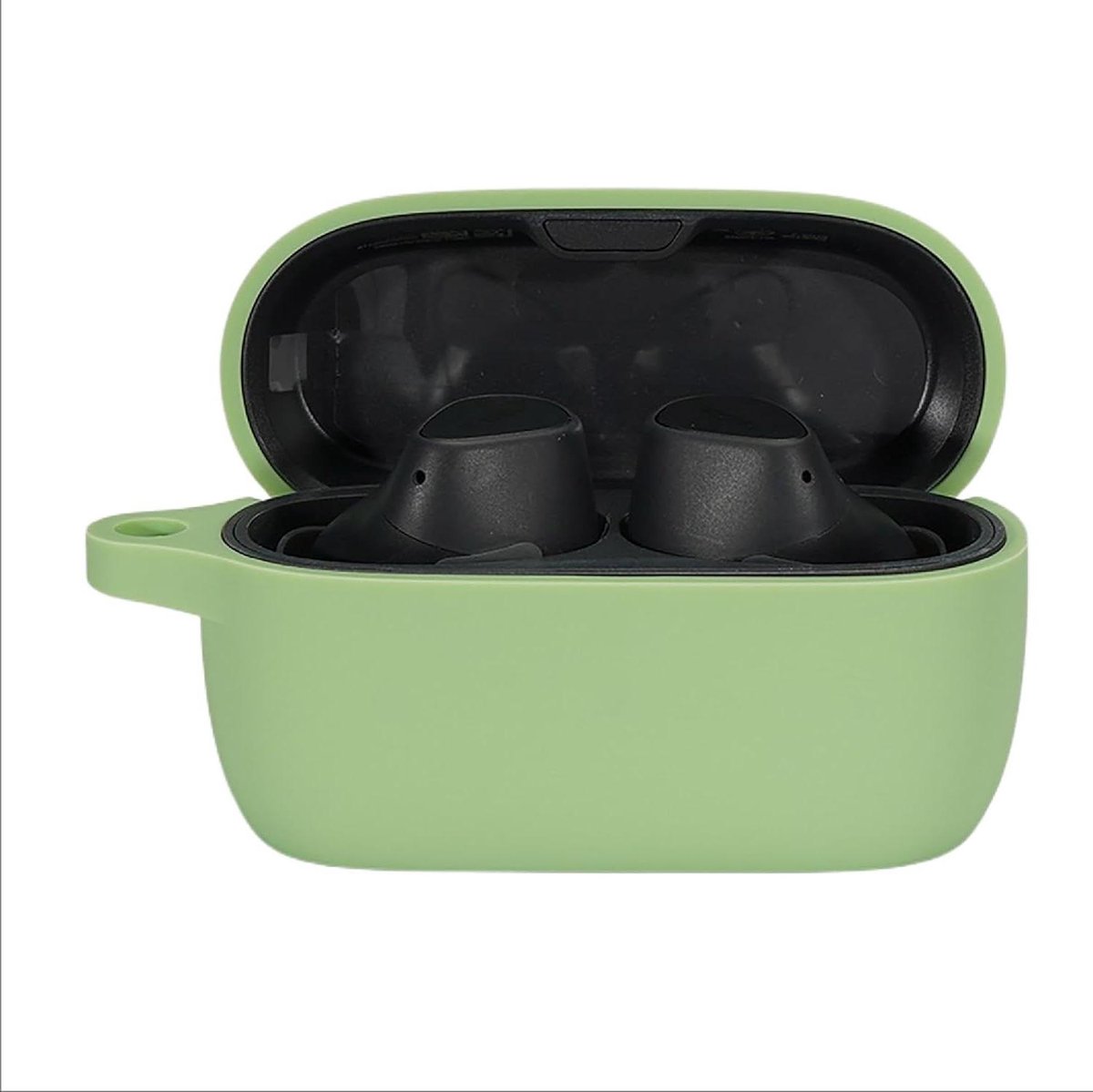 Hoesje voor Jabra Elite 3 - Beschermhoes Oordopjes - Oordopjes Beschermen - Ultradun en Zacht - 30 g - Groen
