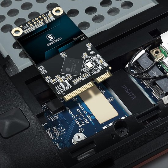 Interne SSD Schijf - Solid State Drive Mini SATA - Computer Upgrade - Snelheid tot 550MB/s - 128 GB — afbeelding 5