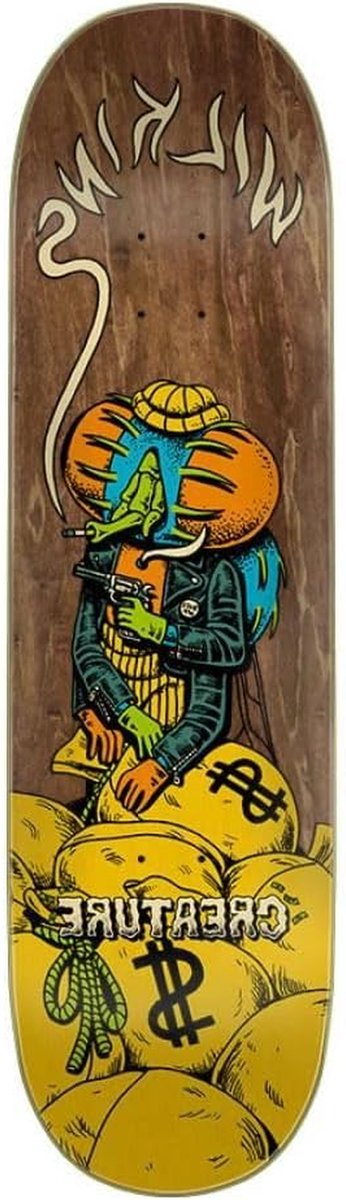 Skateboard Deck Houten Plank Straat Skaten 7-laags Esdoornhout 8.8 Inch Breed Meerkleurig