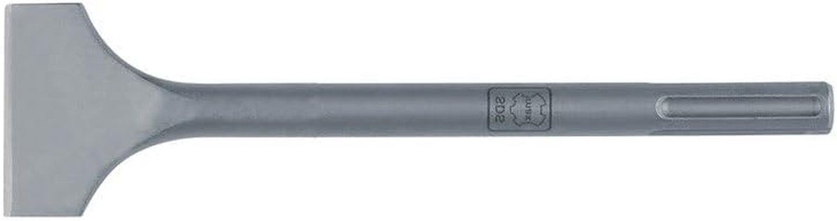 Brede Beitel - Metaalbeitel SDS - Pleisterwerk Afslaan - SDS-Max Systeem - 300 x 80 mm - Rood/Zwart