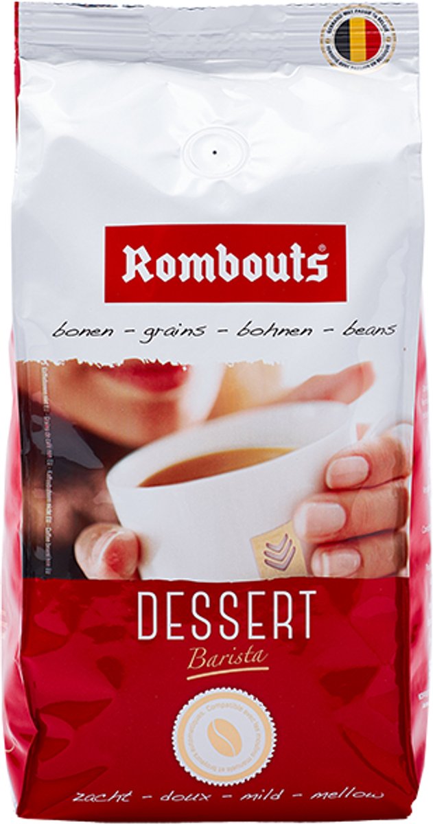 Rombouts - Koffie - 6 x Dessert Barista bonen 500g