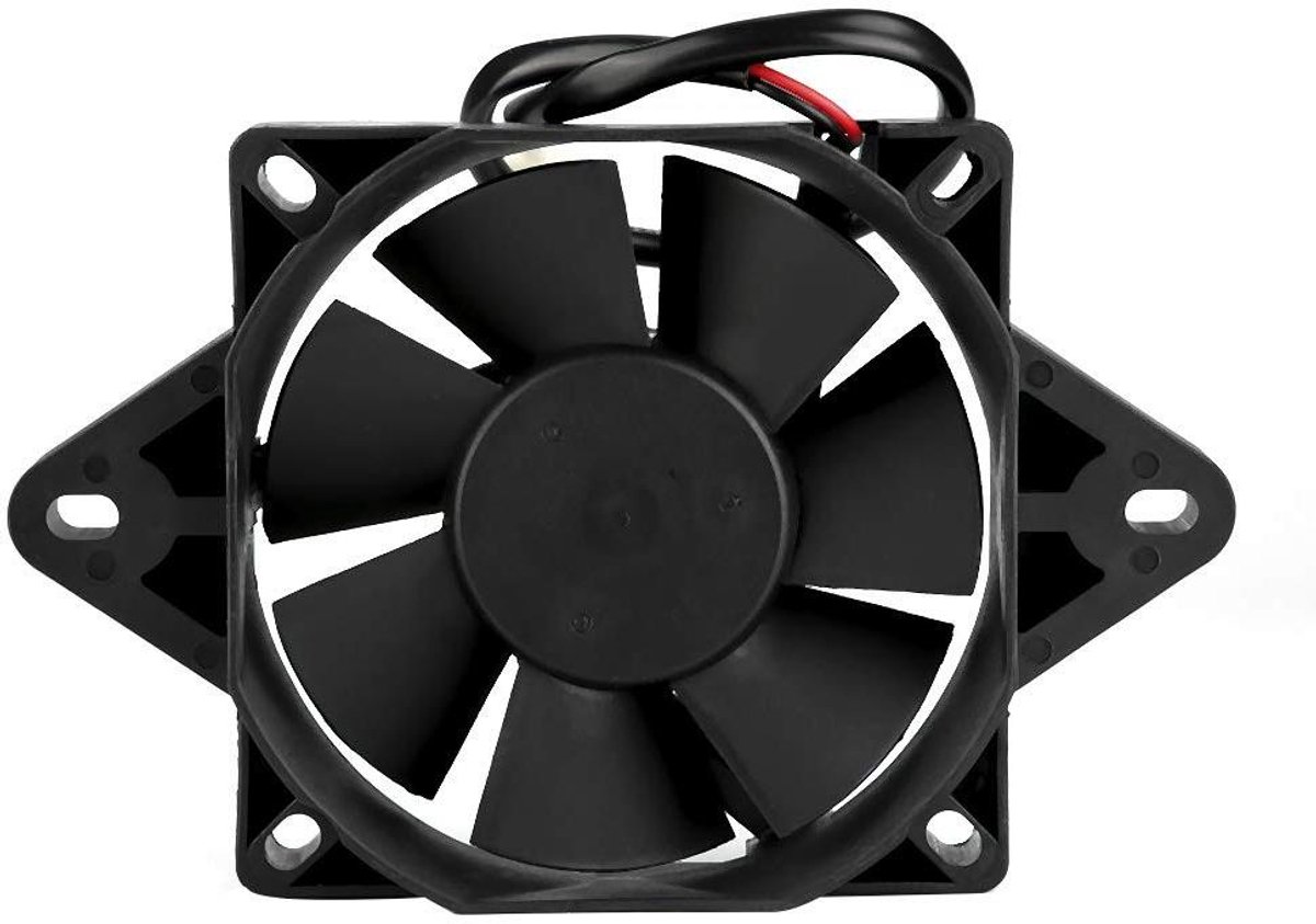 Motor Ventilator - Koeler - Motor Koelen - Goede Warmteafvoer - 12V - Zwart