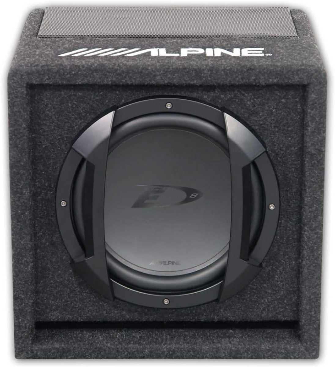 Actieve Subwoofer Kast 20cm 8 Inch Voor Auto - 300W MAX - Basreflex & Gesloten Optie – foto 3