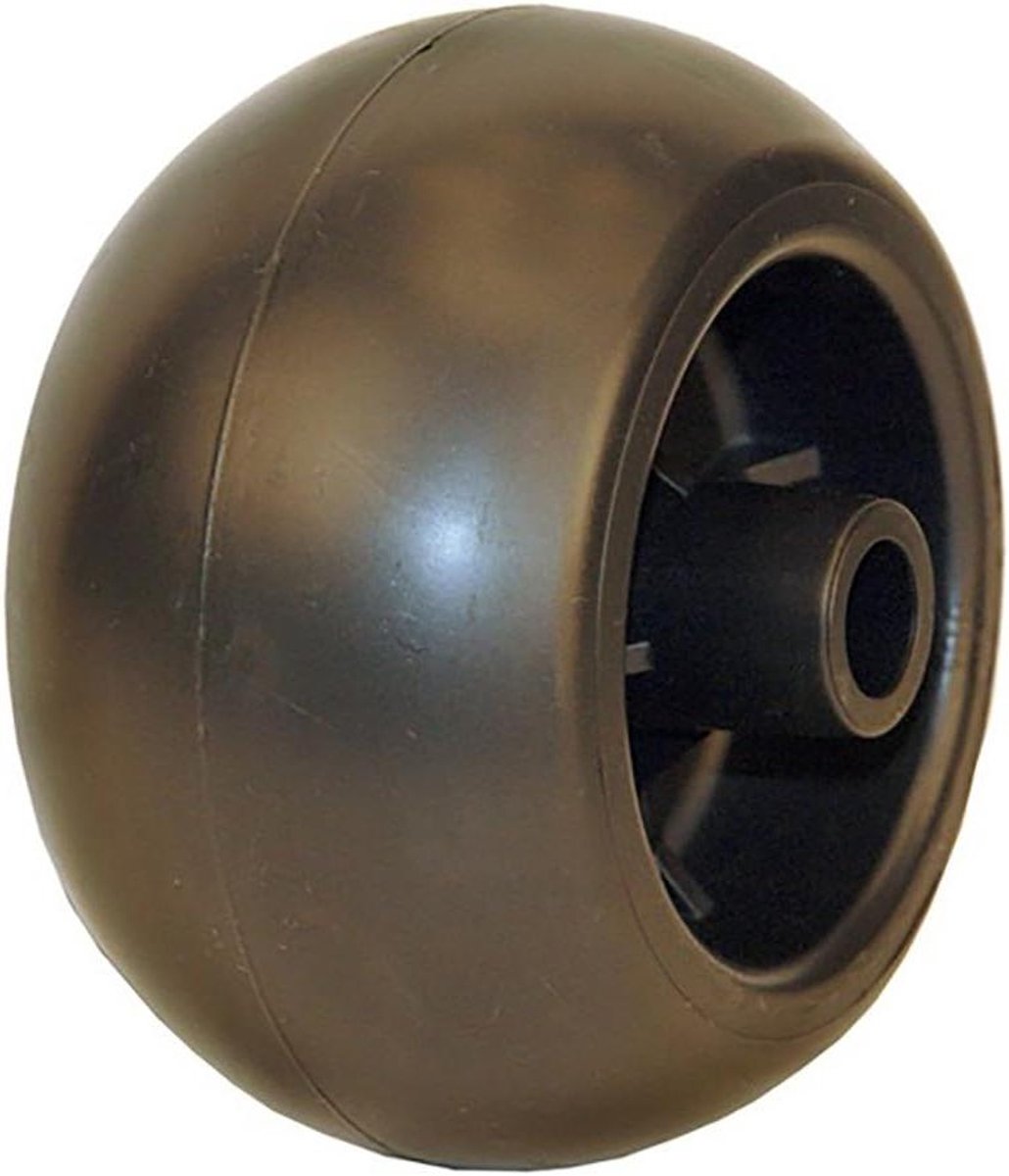 Dekwiel Kunststof - Vervangingswiel Grasmaaier - Grasmaaier Onderhoud - Robuuste Constructie - 5x2 3/4 inch - Zwart