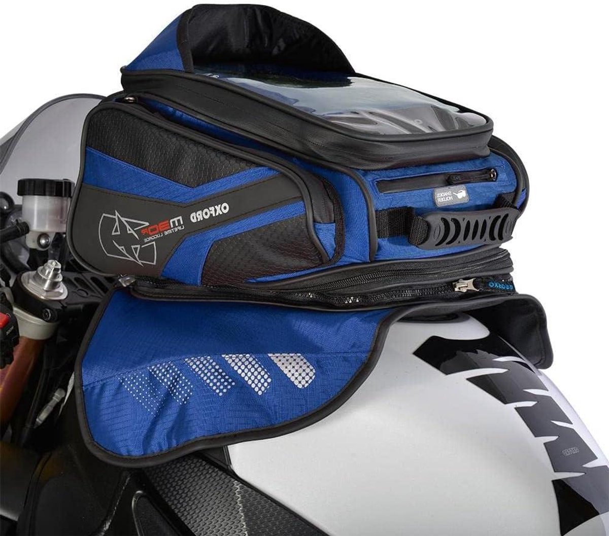 Magnetische Tanktas Motorfiets 30L - Waterdicht en Navigatiehouder