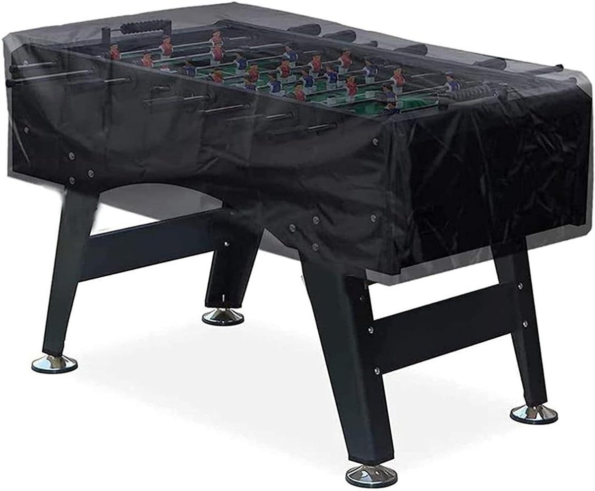 Tafelvoetbal Hoes - Kicker Cover - Bescherming Tafel - Waterdicht Oxford Weefsel - 160 x 115 x 50 cm - Zwart