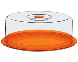 Cosmoplast Taartdoos - Taartcontainer Rond - Taart Transport - BPA-Vrij Materiaal - Ø 26 cm - Diverse Kleuren