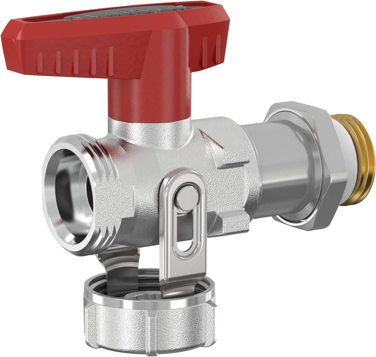 Kogelkraan Verwarming - Afsluiter G½ - Centrale Verwarming - Buitendraad - ½ inch - Metaal