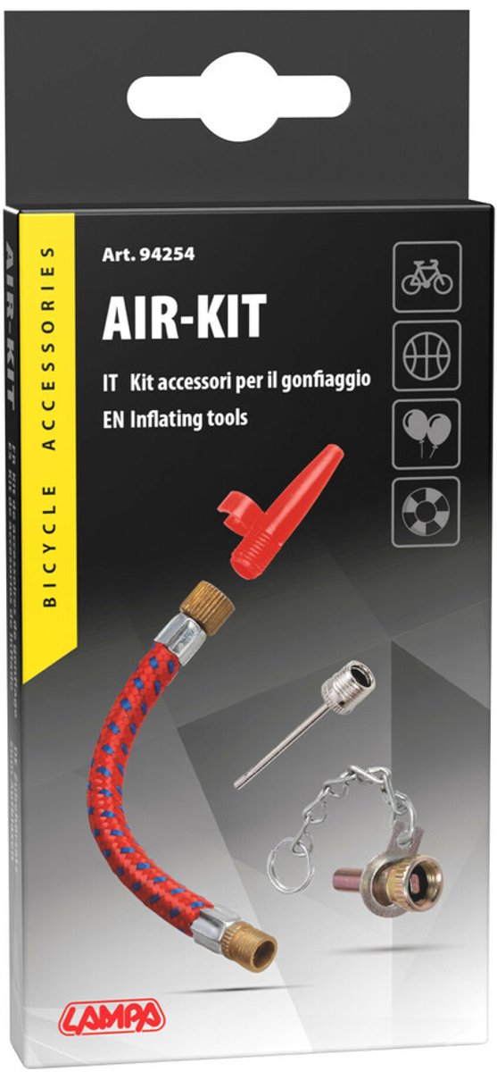 Lampa Inflatie Gereedschap Set - Compleet Air Kit - Voor Fiets Sport — afbeelding 3