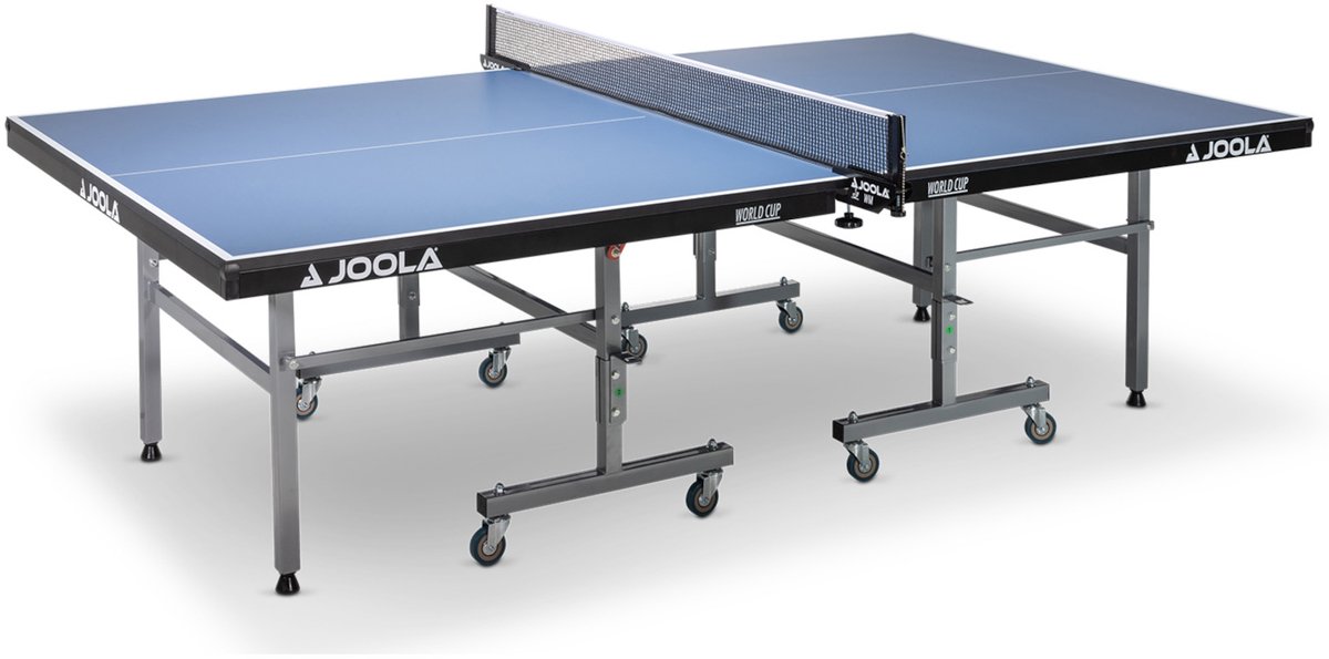 Joola Indoor Tafeltennistafel World Cup - Blauw - Opklapbaar