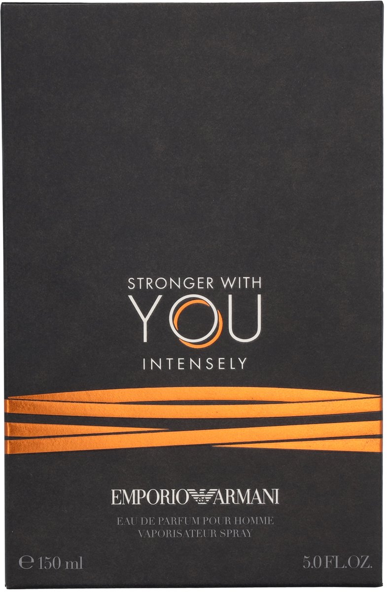 Emporio Armani Stronger with You Intensely Eau de Parfum - Herengeur - 150 ml