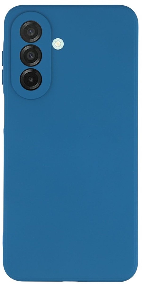 Coverup Hoesje - Geschikt voor Samsung Galaxy A27 Hoesje - Coverup Colour TPU Back Cover - Metallic Blue