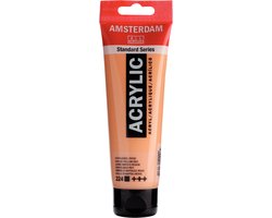 Amsterdam Standard Series Acrylverf Tube 120 ml Napelsgeel Rood 224