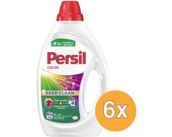Persil Gel Color - Vloeibaar Wasmiddel - Gekleurde Was - Voordeelverpakking - 6 x 19 Wasbeurten