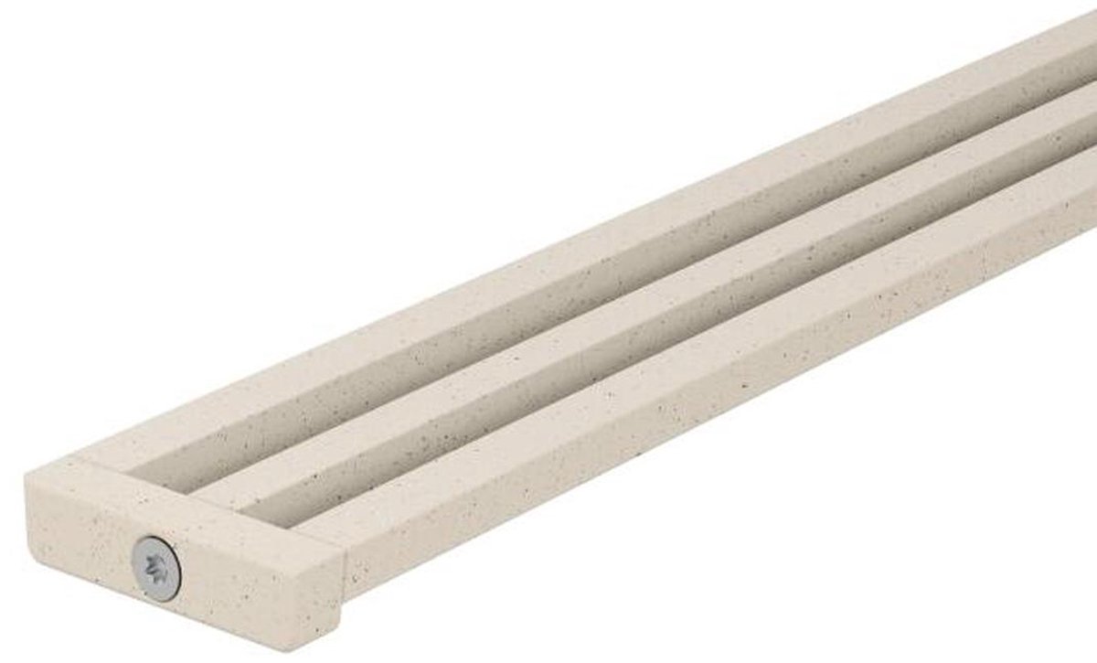 Schlüter Kerdi-Line-Vario Wave 34 - Douchegootprofiel - 120 cm - 34 mm - Ivoor