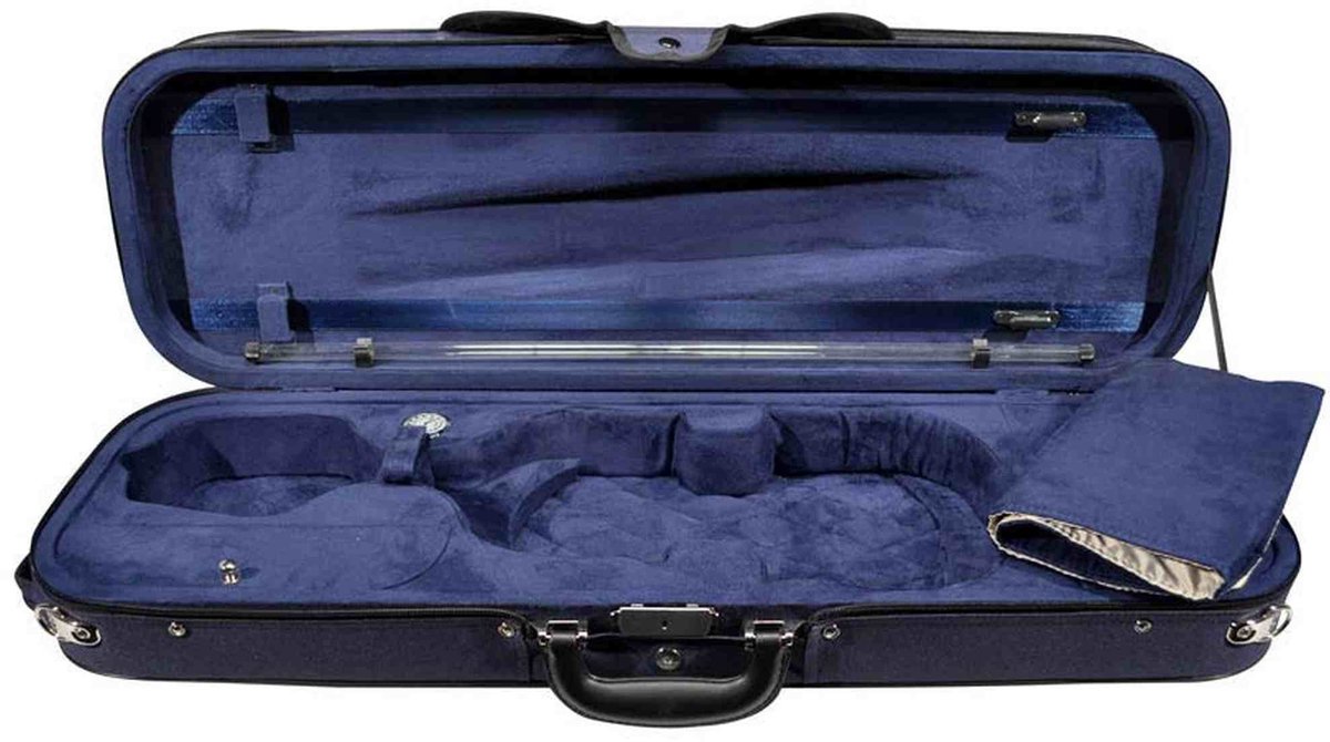 Leonardo VC-45-UU Student Series vioolkoffer rechthoekig 4/4 blauw