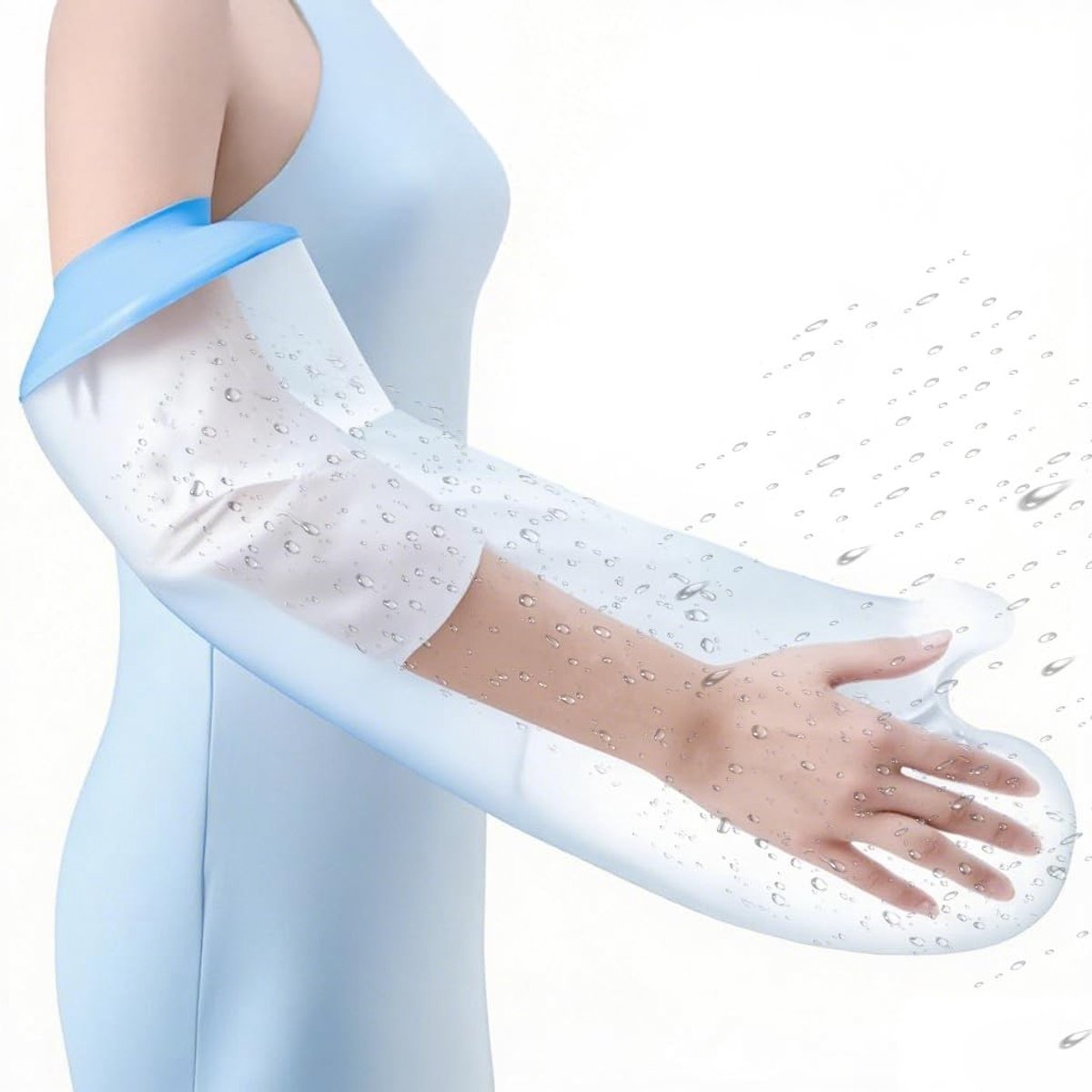 gipsbescherming voor arm en hand, douchebescherming voor volwassenen, verbandbescherming voor gipsarm en gipsverband