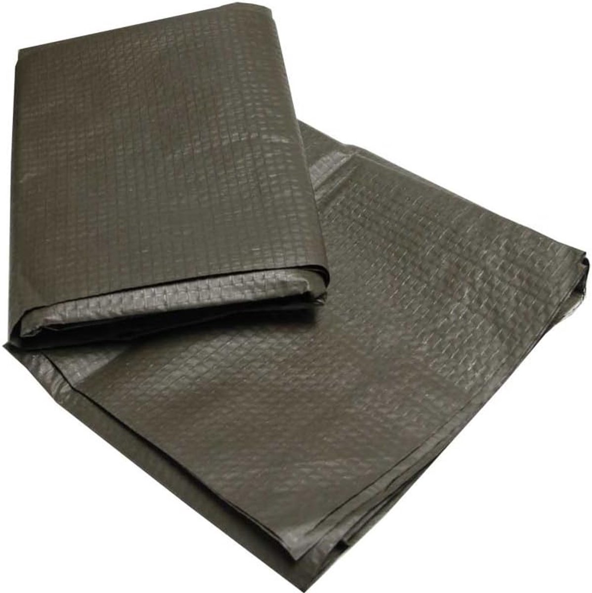 vochtbeschermingszeil, olifantenhuid, originele Bundeswehr kleur olijf ca. 2,20 x 1,00 m