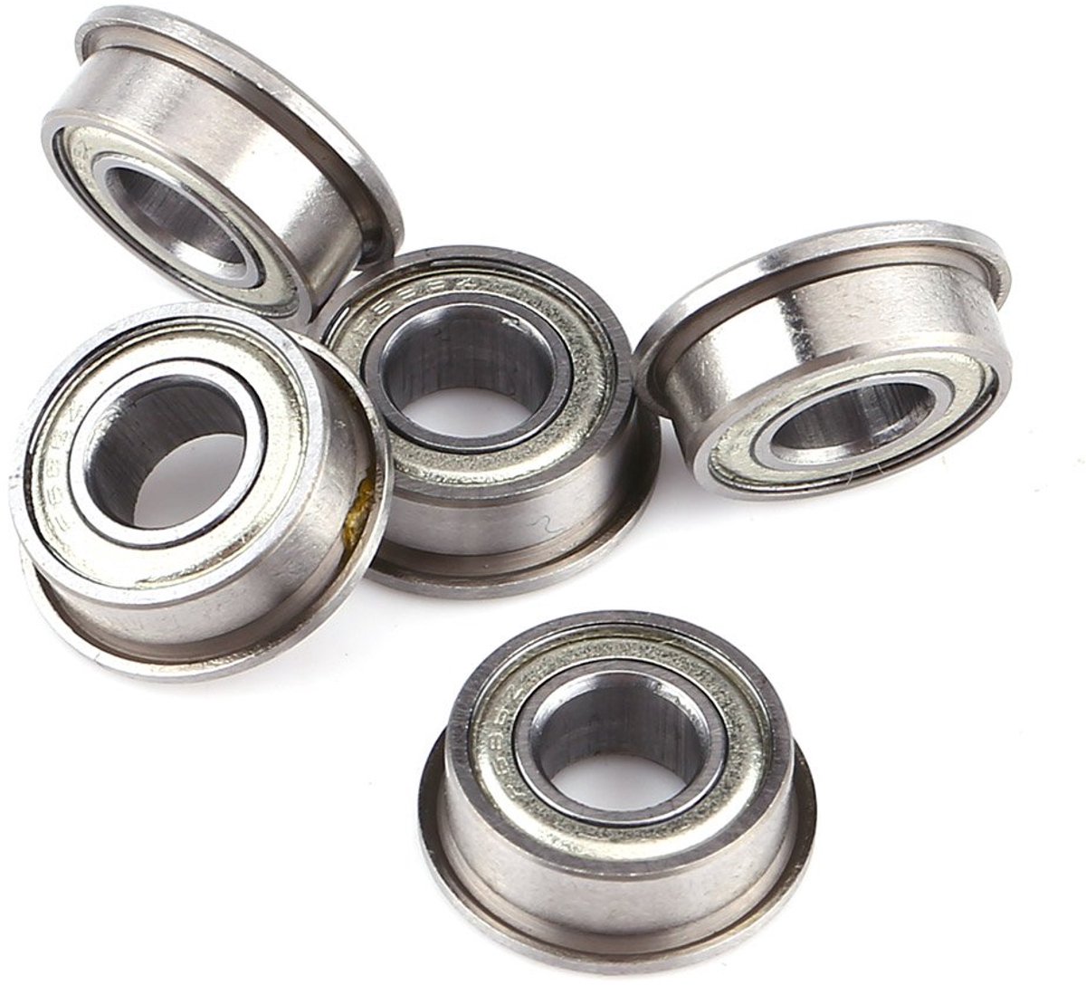 Lagers, 6x13x5mm Dubbel Afgeschermde Flenslagers met 15mm Flens, voor Elektrische Motor 3D Printer Quadcopter Scheepsmodel