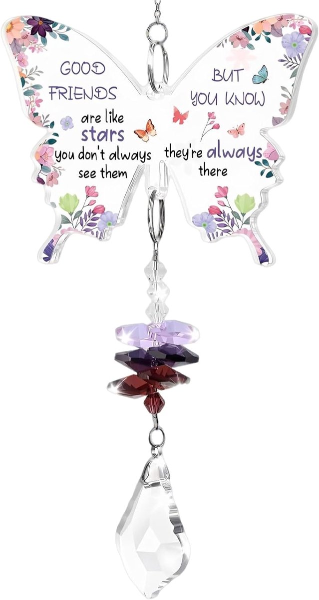 Vriendschapsgeschenken voor vrouwen Crystal Suncatcher verjaardagscadeaus voor mijn speciale vriend vrouwelijke bestie speciale verjaardag verjaardag afstuderen cadeaus