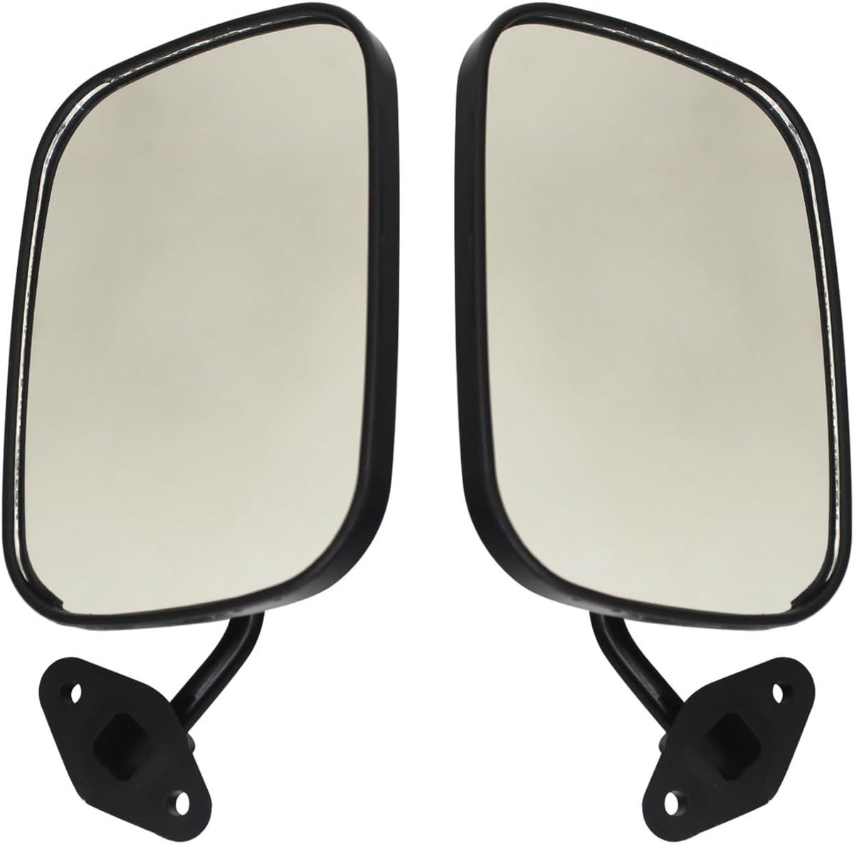 achteruitkijkspiegel voor tractor vrachtwagen auto camper boot scootmobiel heftruck camperbus set fiets zijspiegels veiligheidsspiegel achteruitkijkspiegel (zwart, een paar)