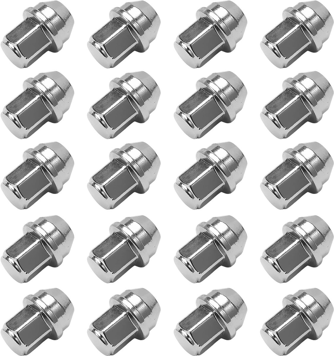 Moeren set M14 X 1,5 roestvrij stalen doppen voor Tourneo Transit Custom V362 V363 bus Box wielmoeren set 5196786, 5644266, ACPZ-1012-B