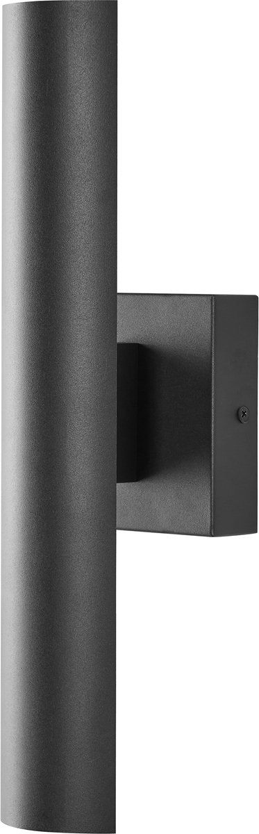 KOROS - Buiten LED wandlamp - Zwart - Aluminium