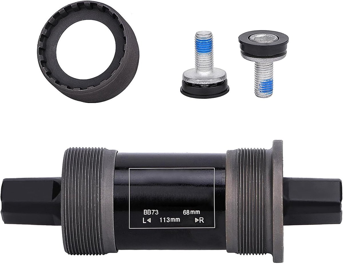 Trapas fiets binnenlager BSA 68 mm vierkant BSA vierkante trapasbehuizing trapasassen voor fiets as voor crankstel fietsaccessoires