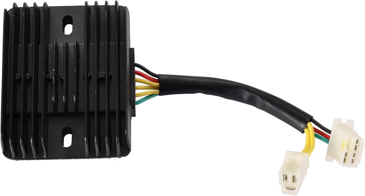 6 Draad 12V DC Spanningsregelaar Gelijkrichter Vervanging voor Helix CN250 VOG Jonway 250cc 260cc Buggy ATV 4 Wheeler Quad Scooter Go Kart Crossmotor