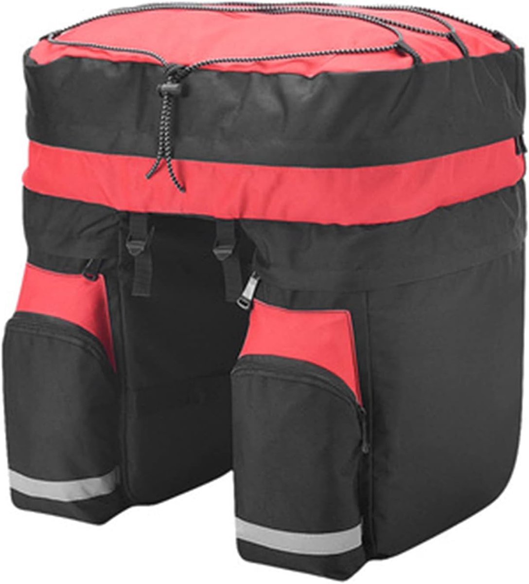 60L MTB Fietsendrager Tas Achterrek Bike Kofferbak Tas Bagage Fietstas Achterbank Dubbele Side Fietsen Bycicle Tas