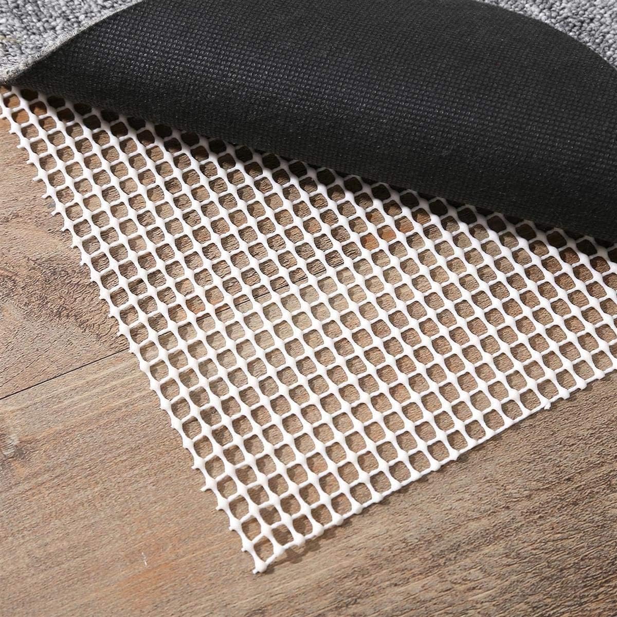 Antislip en tapijtbescherming, antislipmat voor tapijten - 150 x 210 cm Antisliponderlaag, ik knip met een schaar