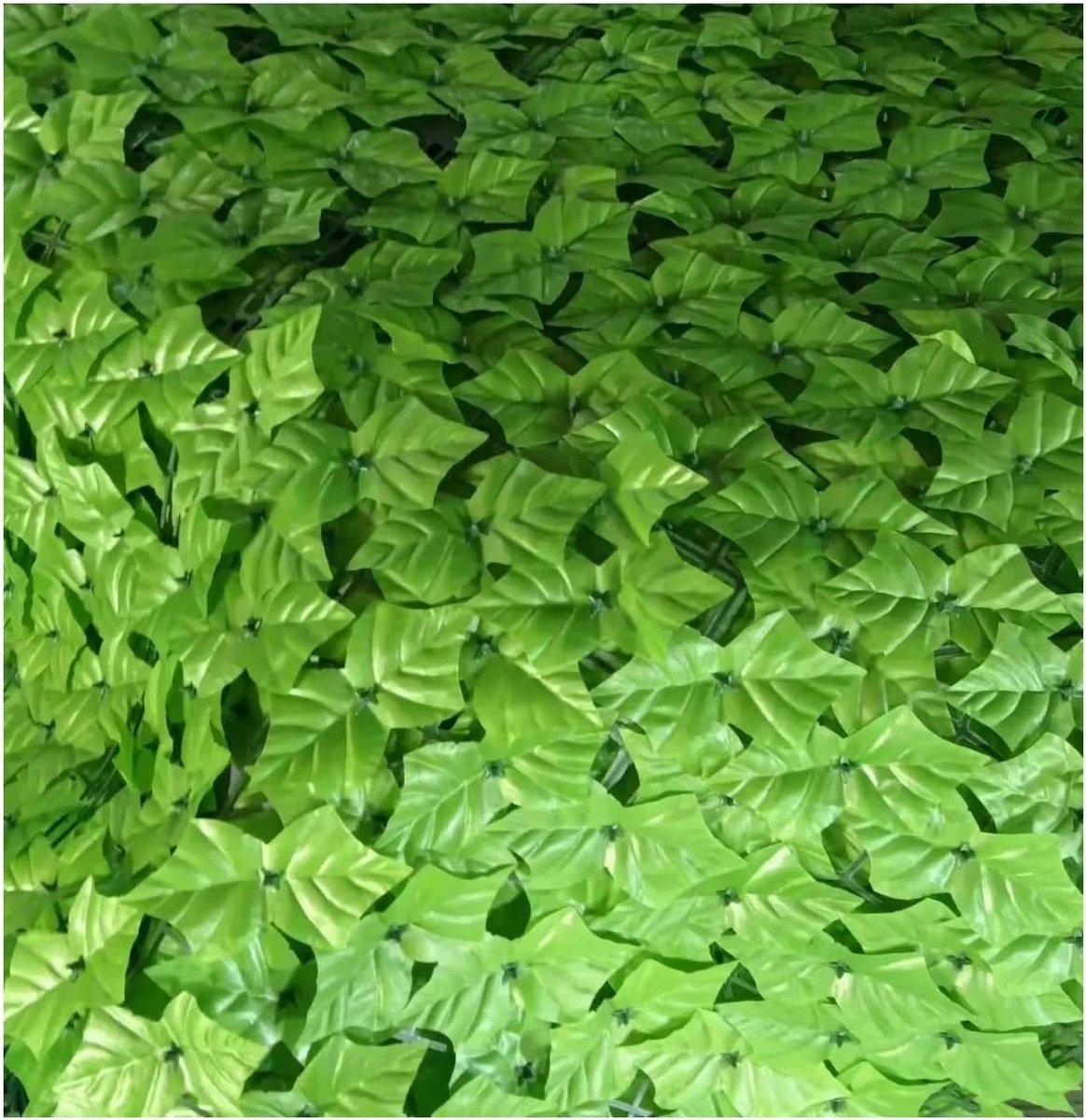 kunstplant wanddecoratie 1 x 3 m - UV-bestendig - kunstheg met graslook - ideaal voor bruiloften en woningdecoratie - SnelShoppen